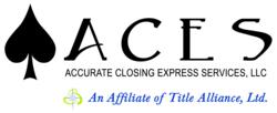 An affiliate title joint venture of Title Alliance, Ltd. Accurate Closing Express Services